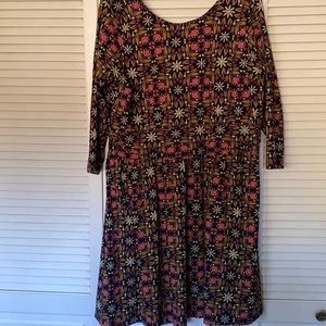 Sweet dress 2X organic cotton and spandex